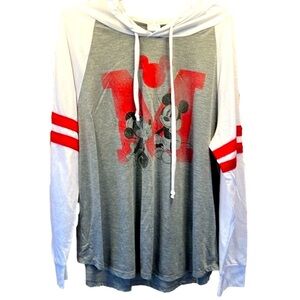 Authentic Disney Hooded Top, Size 2X, NWOT, PTP 24”, L30”, long sleeve